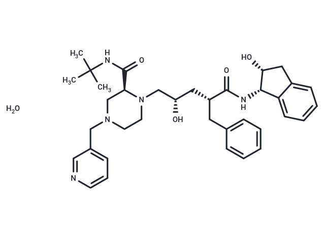 化合物 Indinavir monohydrate|T70166|TargetMol