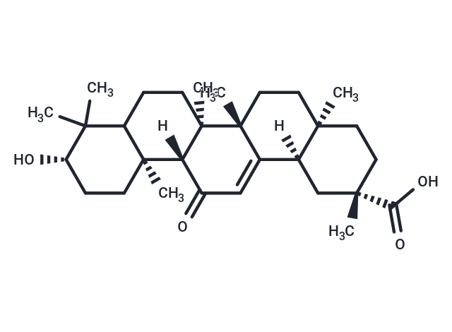 18β-甘草次酸|T0036|TargetMol