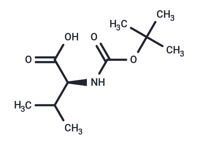 化合物 Boc-Val-OH|T67531|TargetMol