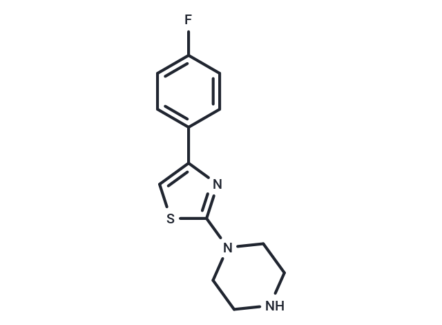 化合物 1-[4-(4-fluorophenyl)-1,3-thiazol-2-yl]piperazine|T87965|TargetMol