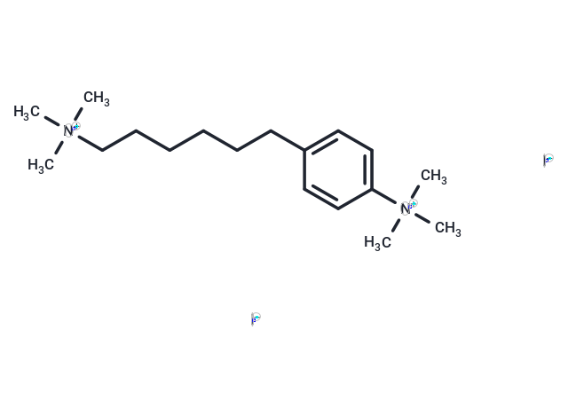 化合物 Ammonium, (6-(p-trimethylammoniophenyl)hexyl)trimethyl-, diiodide|T30015|TargetMol