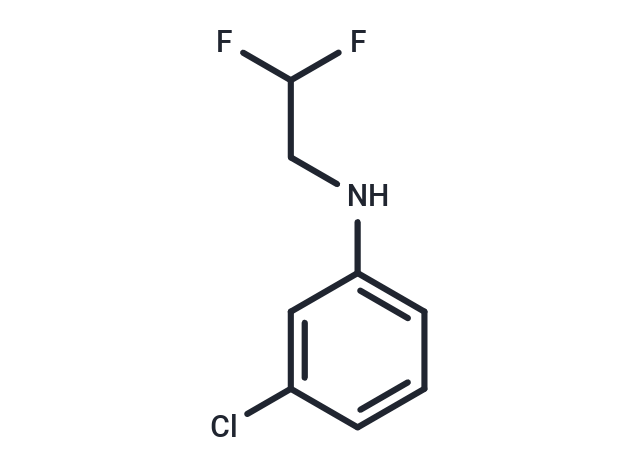化合物 Aniline, m-chloro-N-(2,2-difluoroethyl)-|T30064|TargetMol