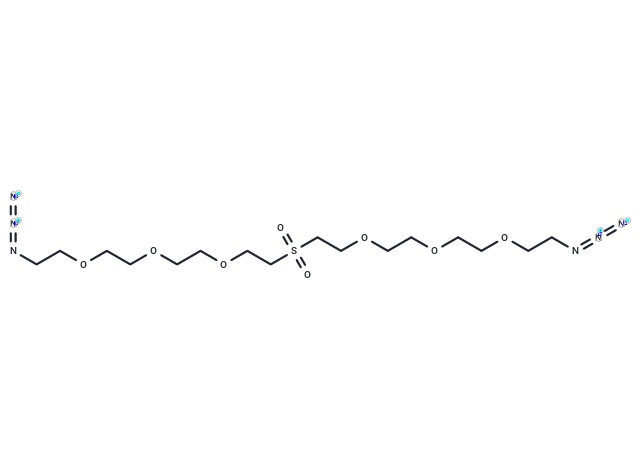 化合物 Azide-PEG3-Sulfone-PEG3-azide|T17469|TargetMol