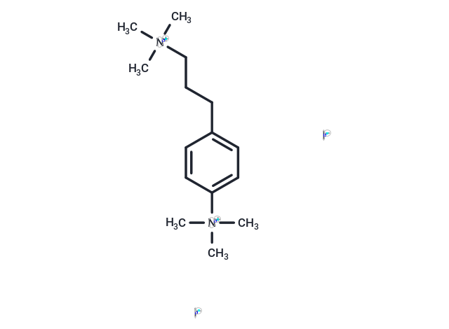 化合物 Ammonium, (3-(p-trimethylammoniophenyl)propyl)trimethyl-, diiodide|T30011|TargetMol