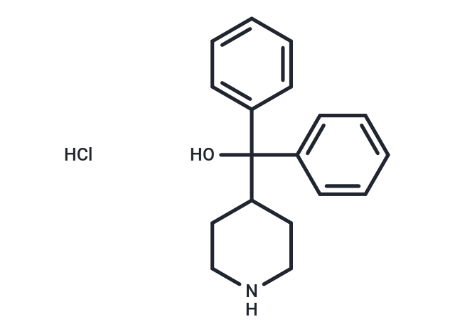 化合物 Azacyclonol hydrochloride|T0318L|TargetMol