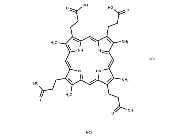 化合物 Coproporphyrin III dihydrochloride|T88226|TargetMol