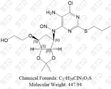 替格瑞洛杂质334