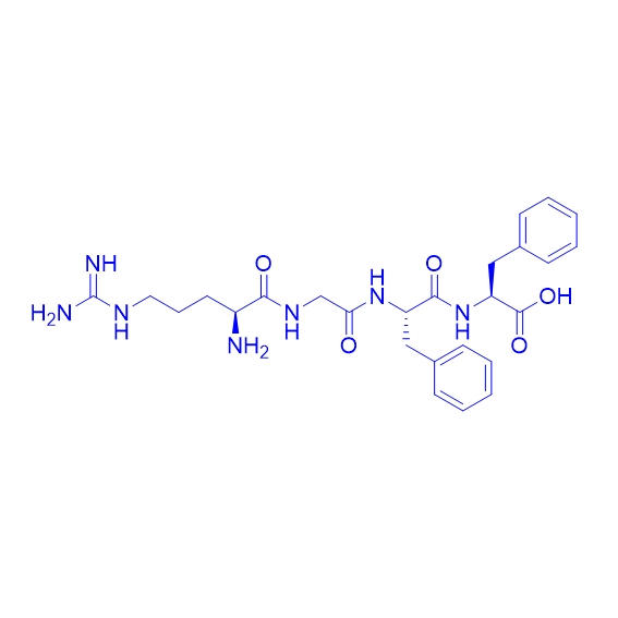 四肽RGFF/34367-73-2/H-Arg-Gly-Phe-Phe-OH