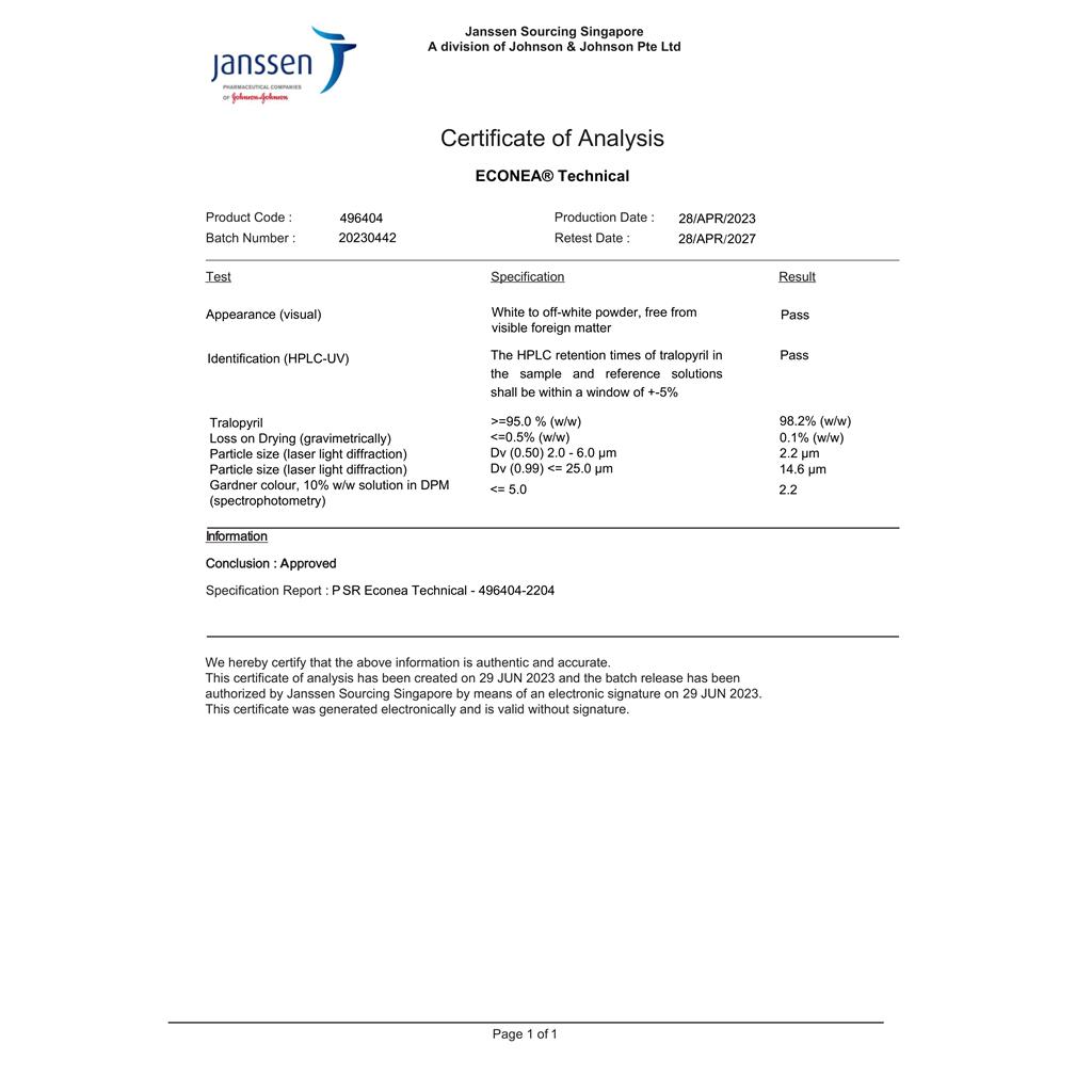 船舶涂料防污剂Econea  4溴 溴代吡咯腈 (高效，低添加量，环保，替代氧化亚铜)