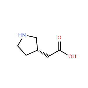(S)-2-(吡咯烷-3-基)乙酸