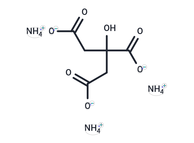 化合物 Citric acid triammonium|T75312|TargetMol