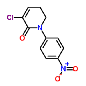 3-氯-5,6-二氢-1-(4-硝基苯基)-2(1H)-吡啶酮；536760-29-9