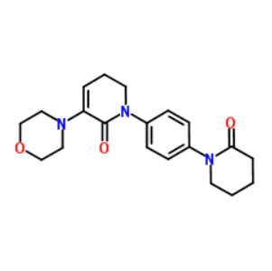 5,6-二氢-3-(4-吗啉基)-1-[4-(2-氧代-1-哌啶基)苯基]-2(1H)-吡啶酮；545445-44-1