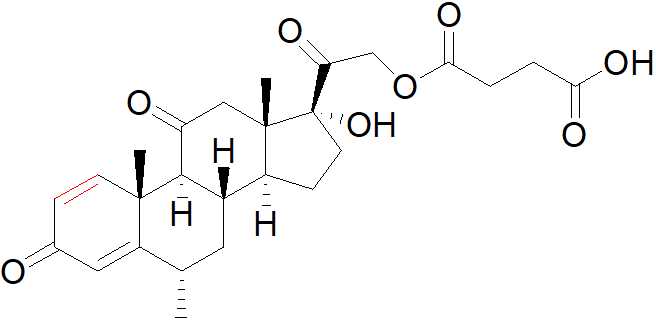 甲泼尼龙琥珀酸酯杂质2；11-脱氢甲泼尼龙琥珀酸酯