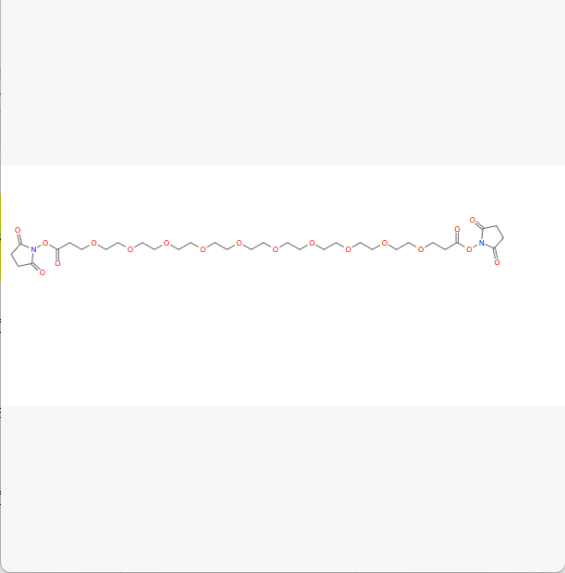 琥珀酰亚胺酯-十聚乙二醇-琥珀酰亚胺酯