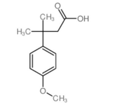3-(4-甲氧基苯基)-3-甲基丁酸