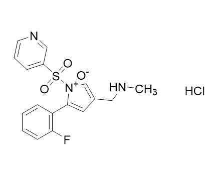 2-(2-氟苯基)-4-((甲基氨基)甲基)-1-(吡啶-3-磺酰基)-1H-吡咯-1-酮(盐酸盐)