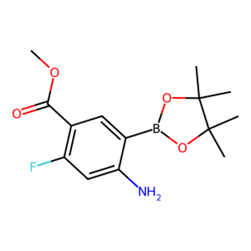 4-氨基-2-氟-5-(4,4,5,5-四甲基-1,3,2-二氧硼聚糖-2-基)苯甲酸甲酯