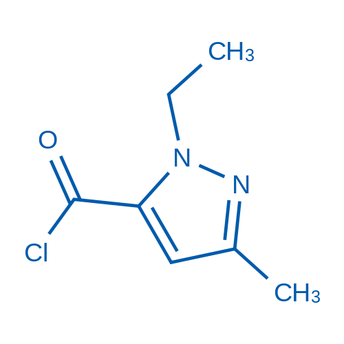 1-乙基-3-甲基-1H-吡唑-5-甲酰氯