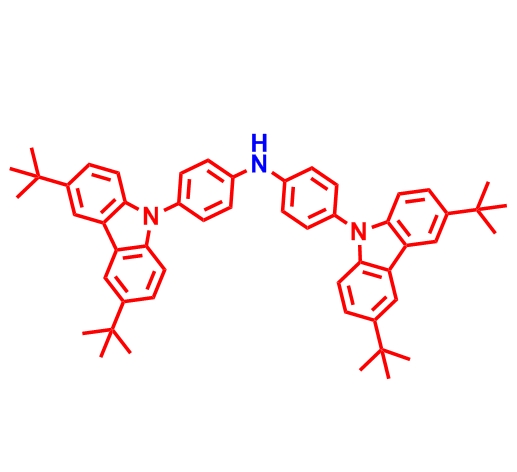 双 (4-(3,6 - 二叔丁基 - 9H - 咔唑 - 9 - 基) 苯基) 胺2387290-76-6