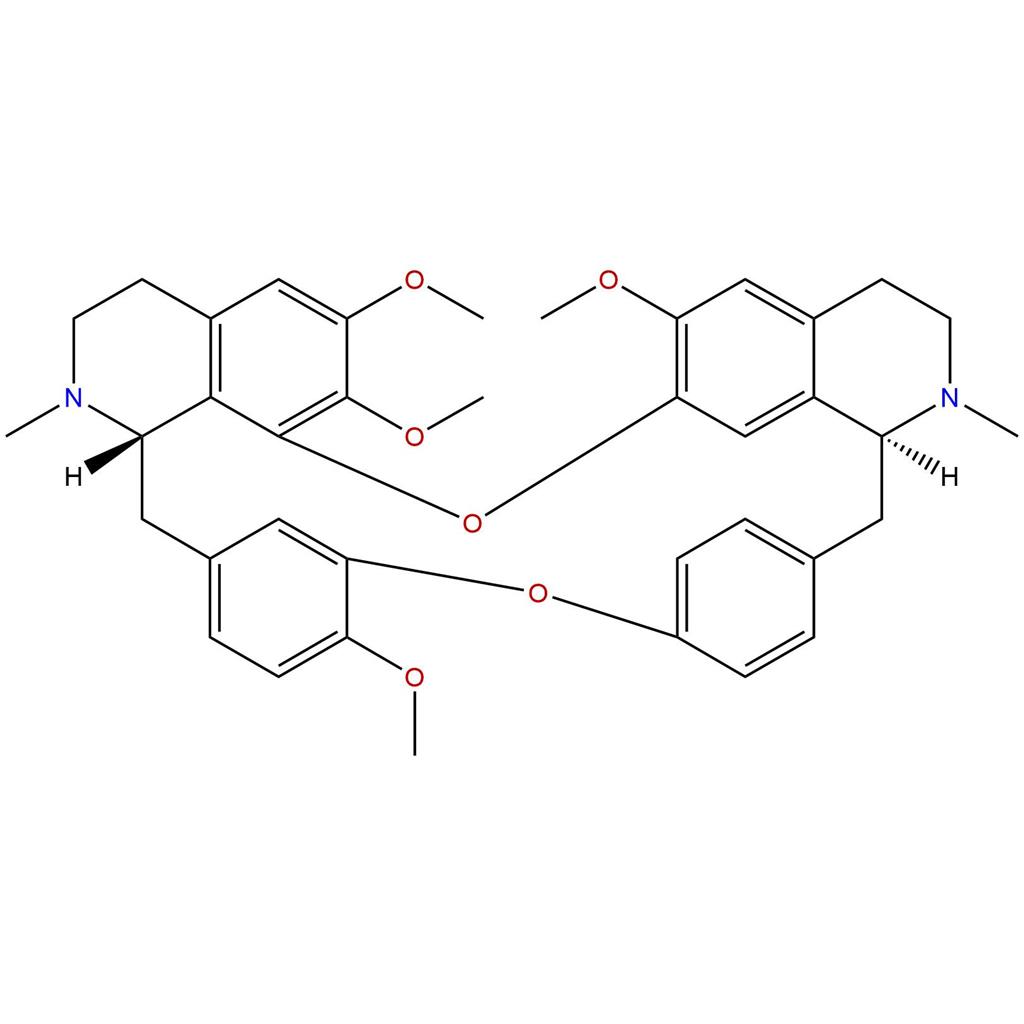 汉防己甲素(粉防己碱)(CAS:518-34-3)