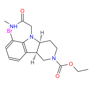 (4aS,9bR)-6-溴-5-(2-(甲基氨基)-2-氧代乙基)-3,4,4a,5-四氢-1H-吡啶并[4,3-b]吲哚-2(9bH)-甲酸乙酯