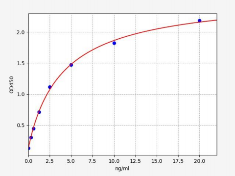 人IgG受体FcRn大亚基p51(FCGRT)ELISA试剂盒 YB70460Hu