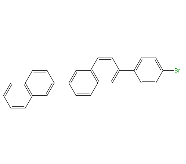 6-(4-溴苯基)-2,2′-联萘 1239327-64-0