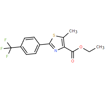 5-甲基-2-[4-(三氟甲基)苯基]-1,3-噻唑-4-羧酸乙酯