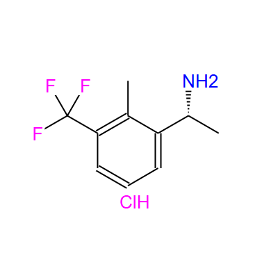 (R)-1-(2-甲基-3-(三氟甲基)苯基)乙烷-1-胺盐酸盐