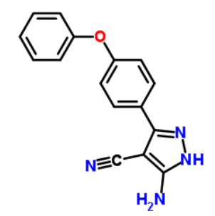3-氨基-5-(4-苯氧基苯基)-4-氰基-1H-吡唑；330792-70-6