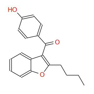 2-丁基-3-(4-羟基苯甲酰基)苯并呋喃;52490-15-0