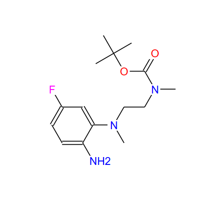 N-[2-[(2-氨基-5-氟苯基)甲基氨基]乙基]-N-甲基氨基甲酸叔丁酯