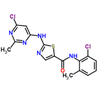 N-(2-氯-6-甲基苯基)-2-[(6-氯-2-甲基-4-嘧啶基)氨基]-5-噻唑甲酰胺；302964-08-5