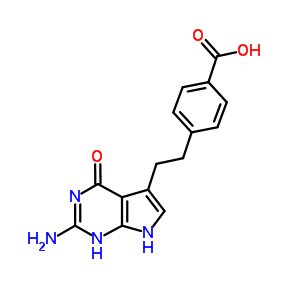 4-[2-(2-氨基-4,7-二氢-4-氧-3H-吡咯[2,3-D]嘧啶-5-基)乙基]苯甲酸；137281-39-1