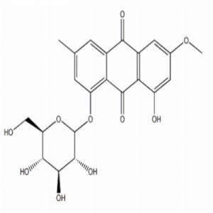 大黄素甲醚-8-O-葡萄糖苷,Physcion-8-O-beta-D-monoglucoside ,26296-54-8