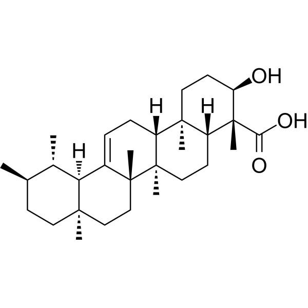 β-乳香酸,β-Boswellic acid,631-69-6