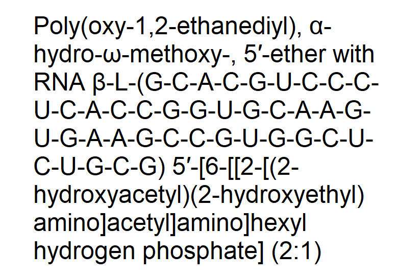 化合物 Emapticap pegol|T64256|TargetMol