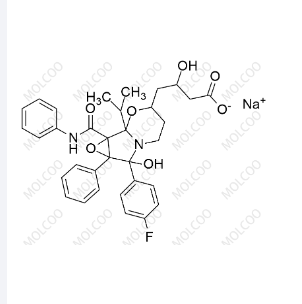 阿托伐他汀环氧吡咯并噁嗪6-羟基类似物；	Atorvastatin Epoxy Pyrrolooxazin 6-hydroxy analog