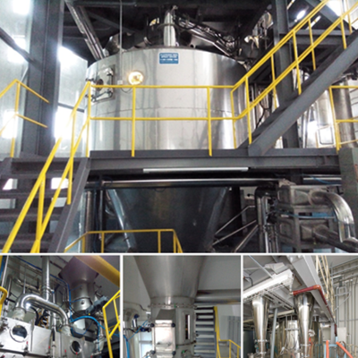 流动造粒喷雾干燥机