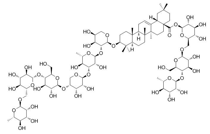 灵仙新苷，Clematichinenoside AR，761425-93-8