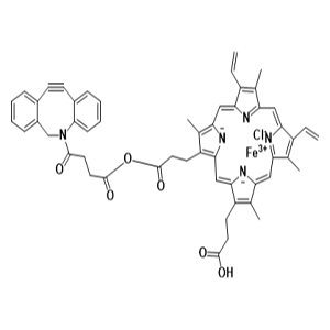 DBCO-Hemin，?二苯并环辛炔-血红素??