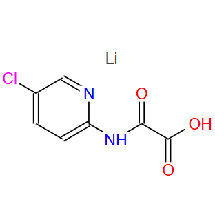 2-[(5-氯吡啶)氨基]-2-氧代乙酸锂；480450-83-7