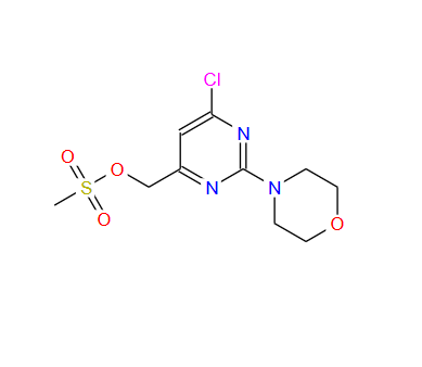 4-Pyrimidinemethanol, 6-chloro-2-(4-morpholinyl)-, 4-methanesulfonate