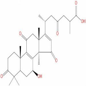 16,17-二去氢灵芝酸D，16,17-Didehydroganoderic acid D，1427189-02-3