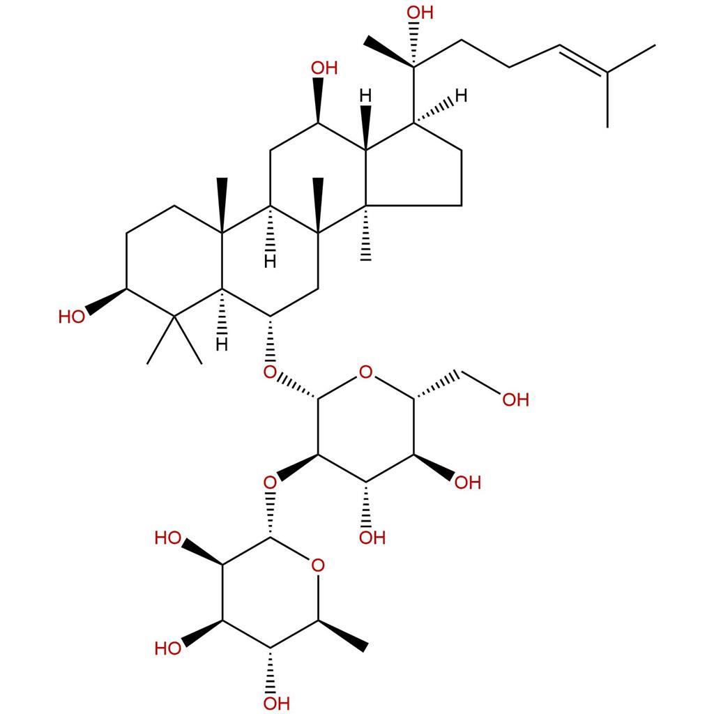 20(R)人参皂苷Rg2，20(R)-Ginsenoside Rg2，80952-72-3
