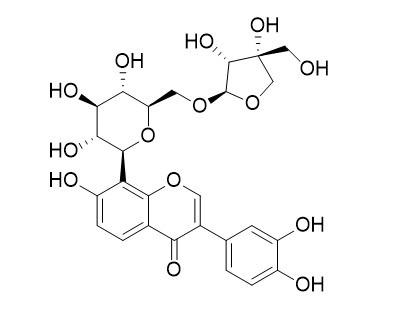 3'-羟基葛根素芹菜糖苷，3'-Hydroxymirificin ，168035-02-7