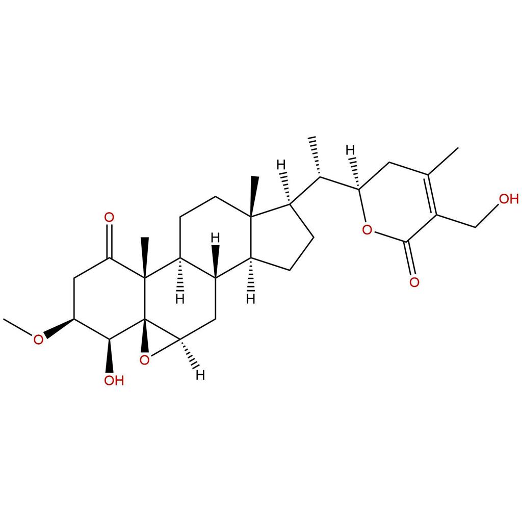 3β-甲氧基-2,3-二氢醉茄素A，3β-Methoxy-2,3-dihydrowithaferin A，73365-94-3
