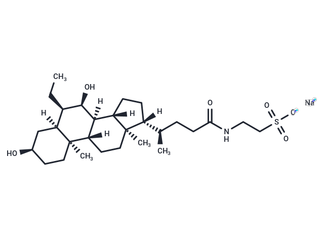 化合物 Tauro-Obeticholic Acid sodium|T83858|TargetMol
