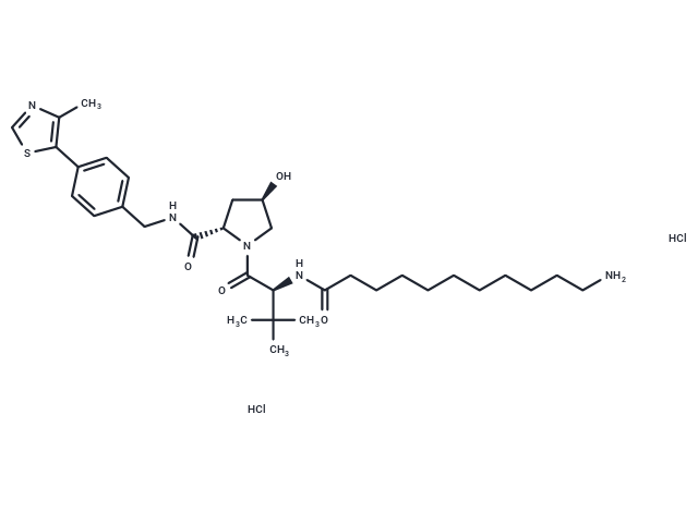 (S,R,S)-AHPC-C10-NH2二盐酸盐|T18661|TargetMol